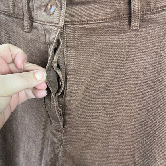 Aritzia Wilfred Free Modern high rise Cargo Pant in Gd Cognac size 4 - Picture 9 of 15